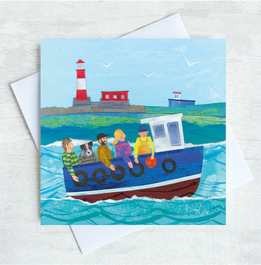 The Boat Trip Greetings Card