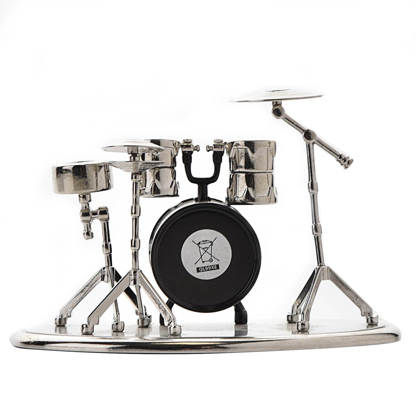 Miniature Drum Set Clock