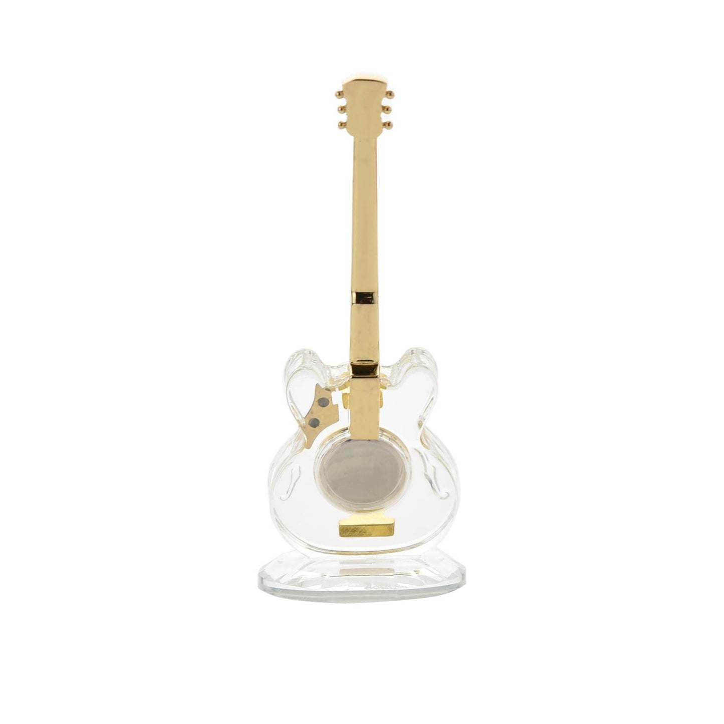 Miniature Crystal Guitar Clock