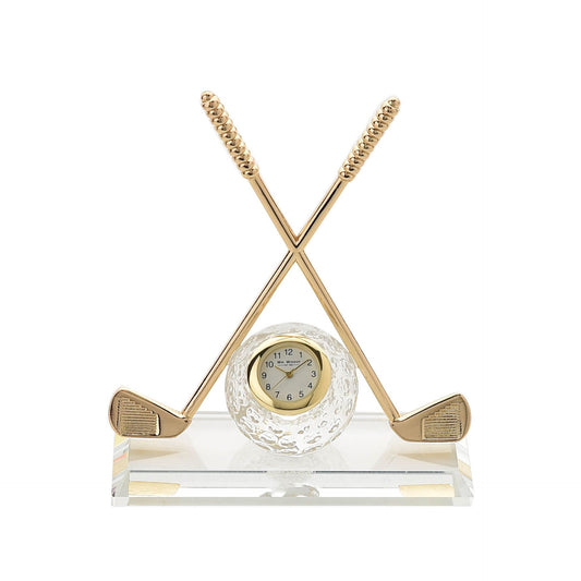 Miniature Golf Clubs Clock
