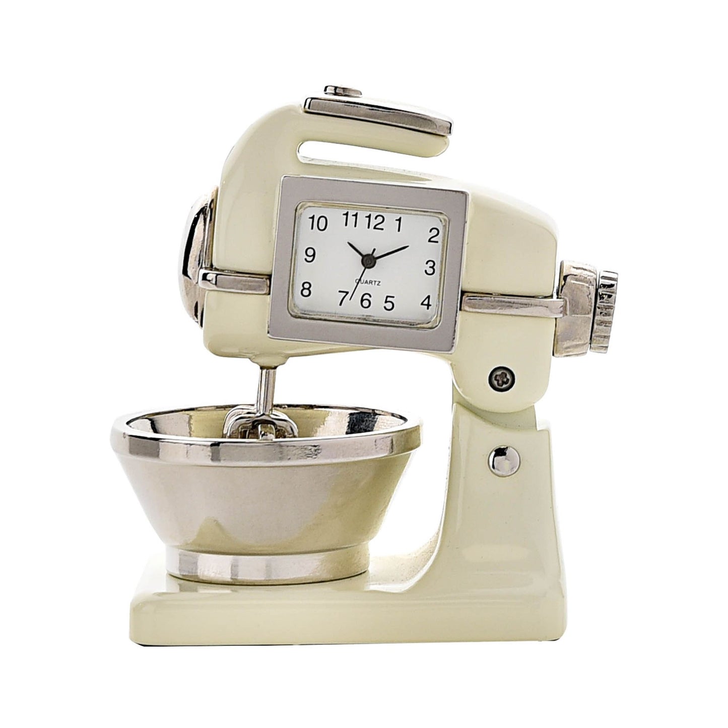 Miniature Food Mixer Clock