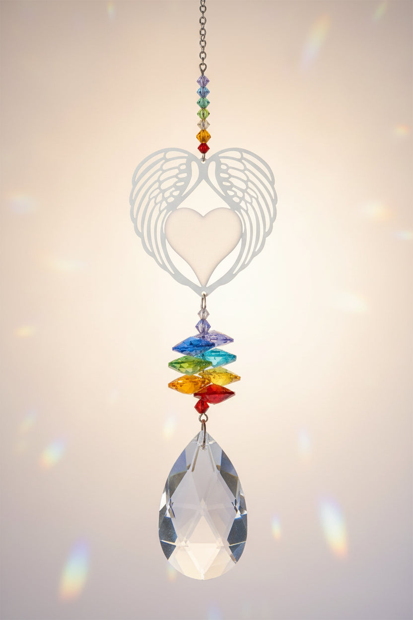 Crystal Fantasies, Angel Wings Heart Rainbow