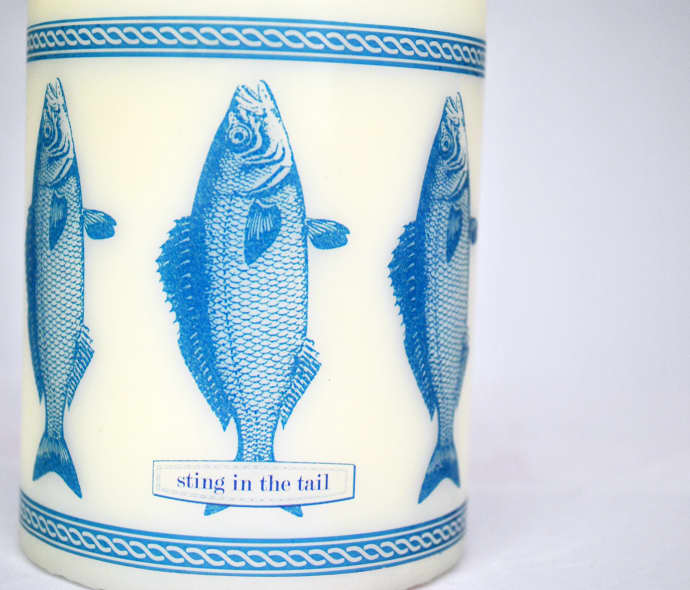 Large Coastal Candle by Sting in the Tail