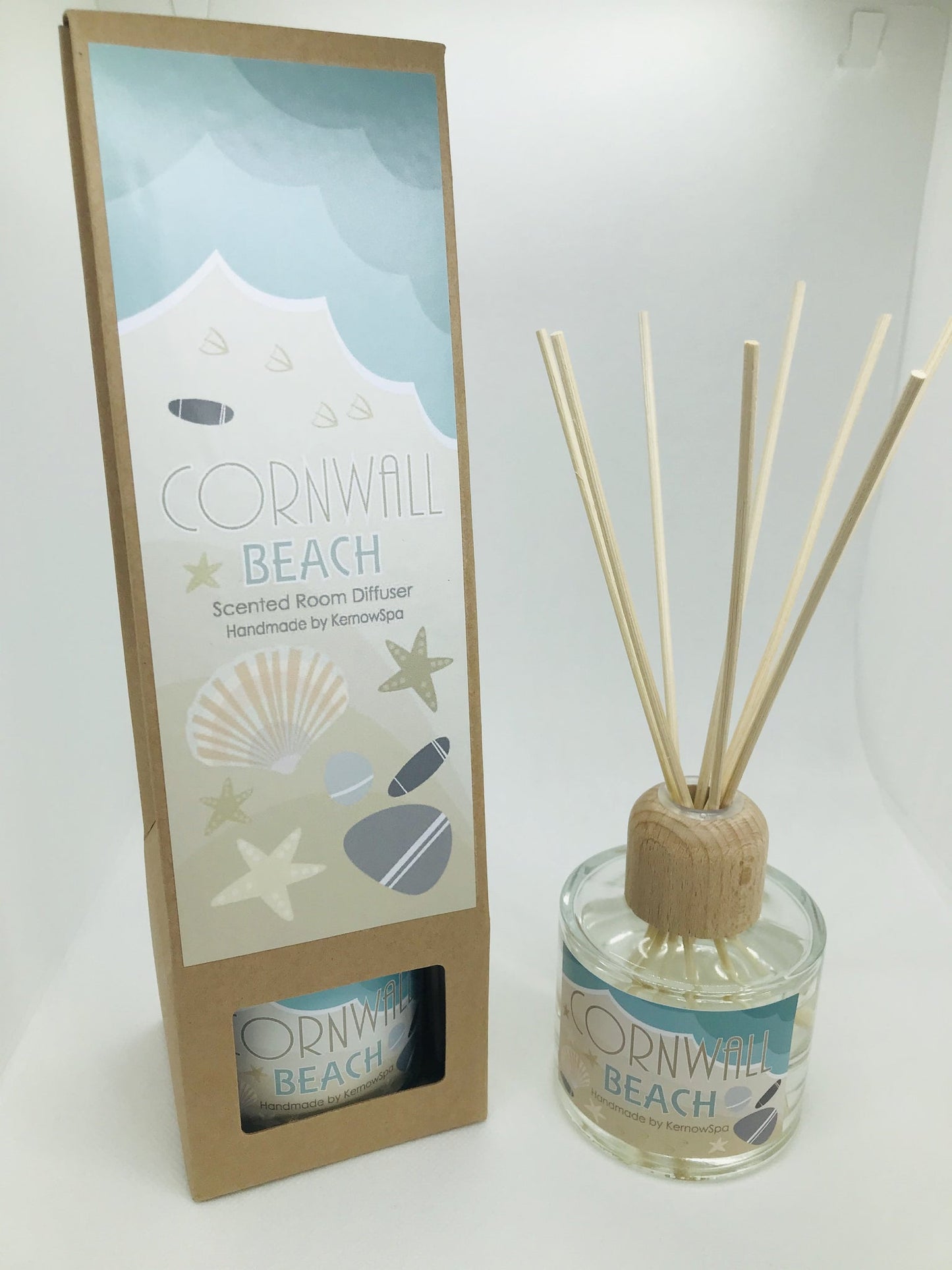 Cornwall Beach, Rock Salt & Driftwood, Scented Room Diffuser