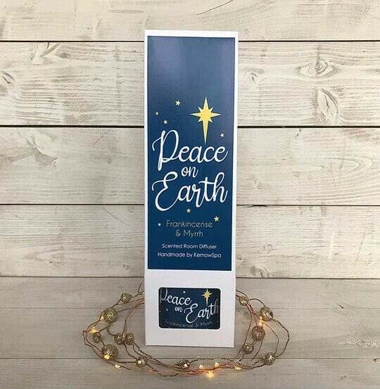 Peace on Earth, Frankincense & Myrrh, Scented Room Diffuser