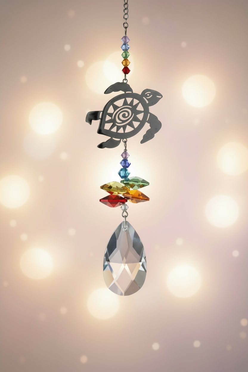 Crystal Fantasies Turtle, Rainbow