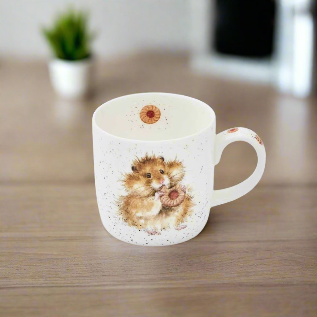 Royal Worcester, Wrendale, ‘Diet Starts Tomorrow’ Hamster Mug