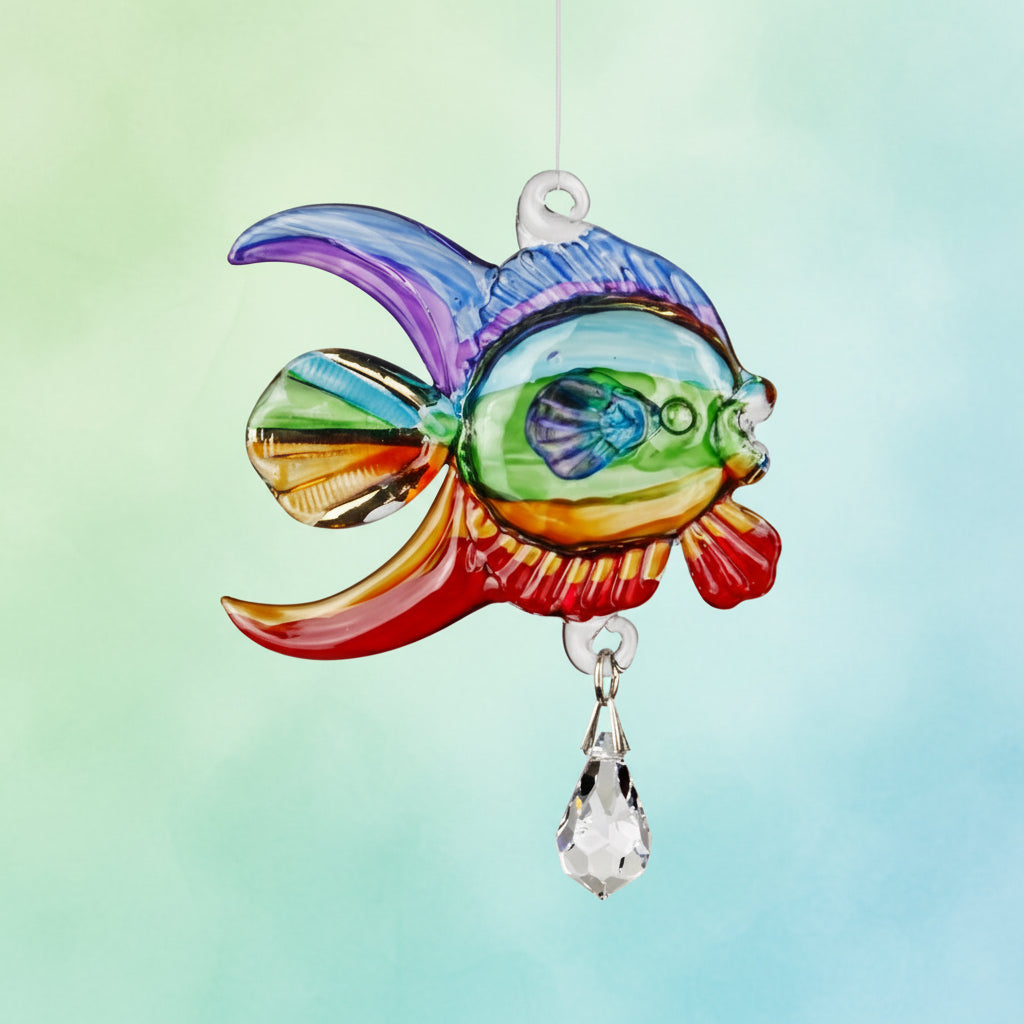 Fantasy Glass Coral Fish, Rainbow