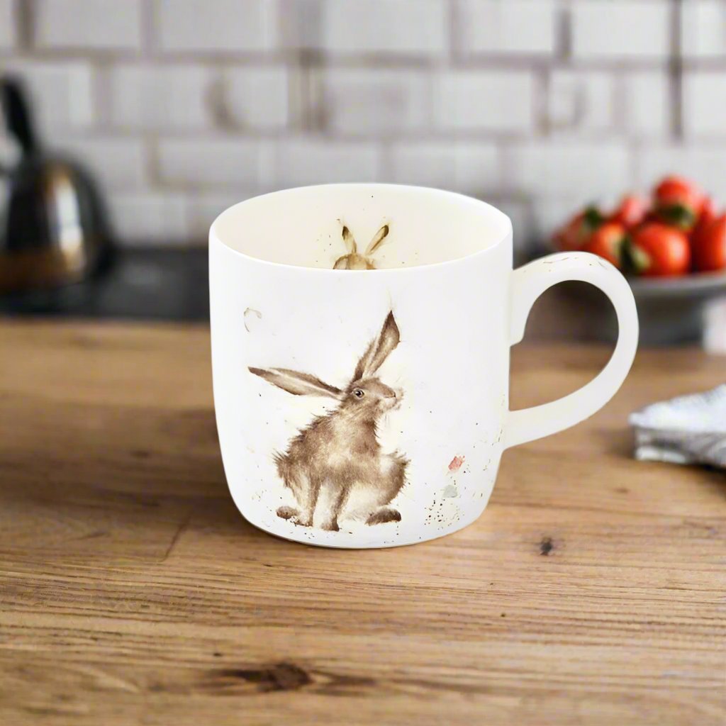 Royal Worcester, Wrendale, 'Good Hare Day' Mug