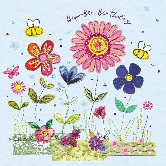 The Sewing Box - Hap-bee Birthday, Greetings Card