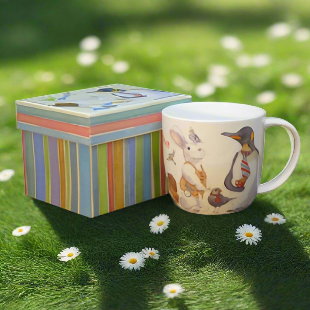 Emma Ball ‘Animal Magic’ Coffee Bone China Mug with Gift Box