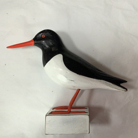 Wooden Oystercatcher Ornament
