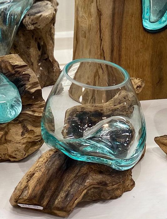 Small Wood Root Bowl