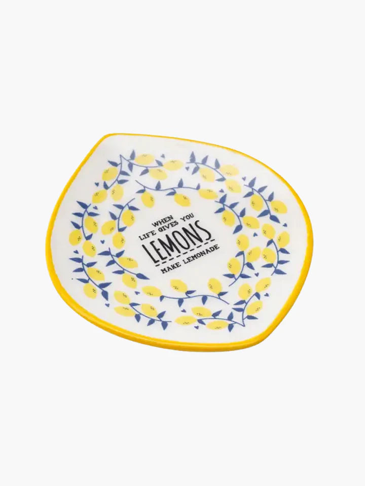 When Life gives you Lemons Trinket Dish