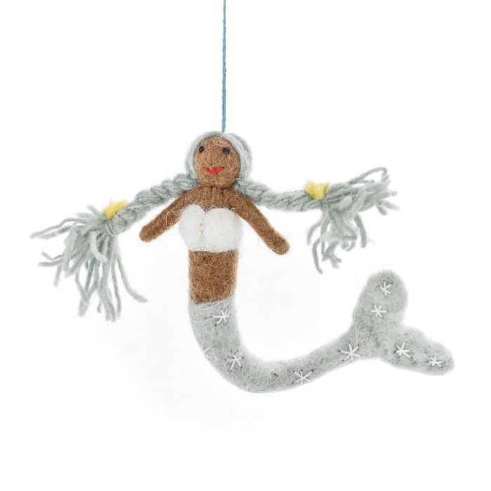 Handmade Felt Magical Mermaid