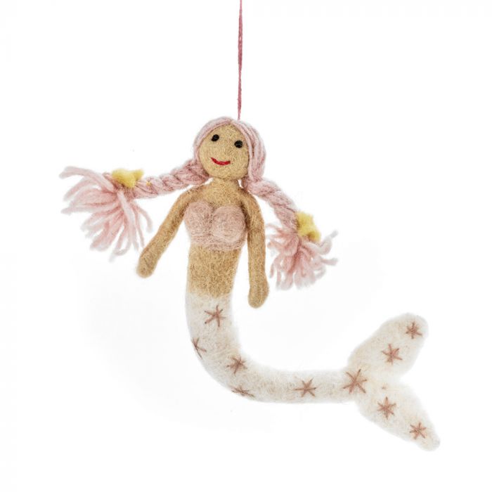 Handmade Felt Magical Mermaid