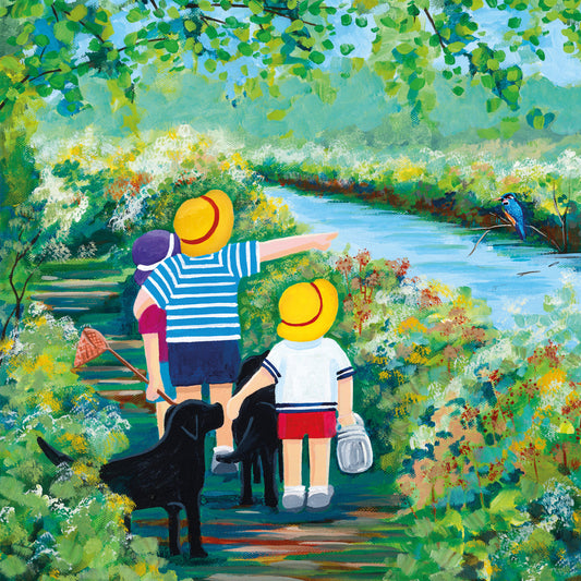Nicky Corker Nature Trail Eco-Friendly Greetings Card
