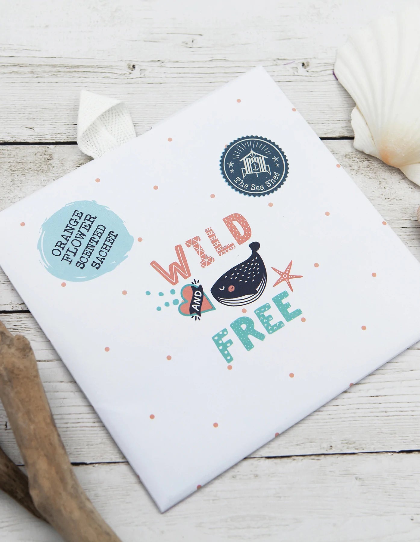 Orange Flower, Scented Sachet, The Sea Shed, Wild And Free