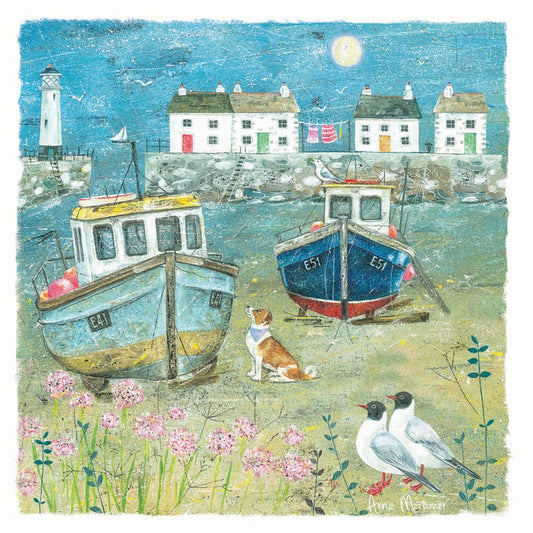 Seaside Charm - Harbour Greetings Card