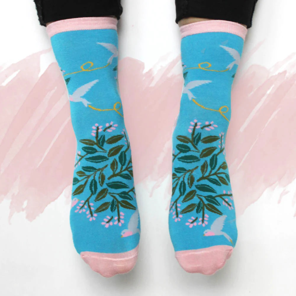 Bamboo Secret Garden Socks