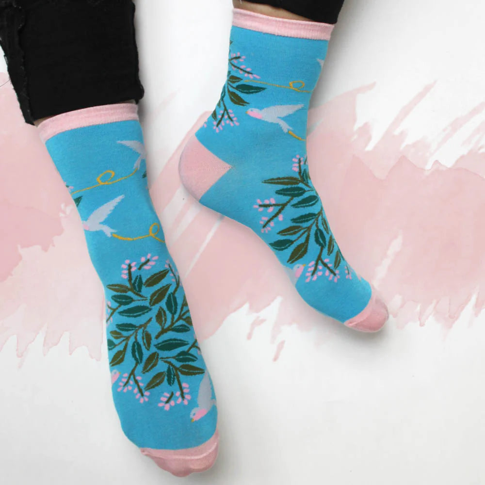 Bamboo Secret Garden Socks