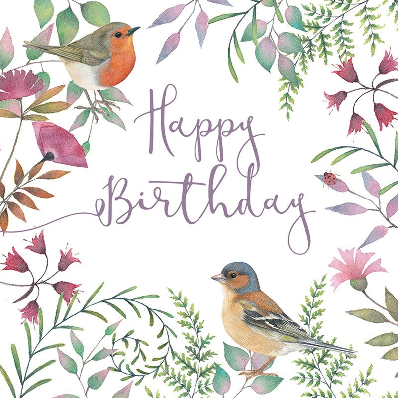 Vintage Garden - Robin & Chaffinch