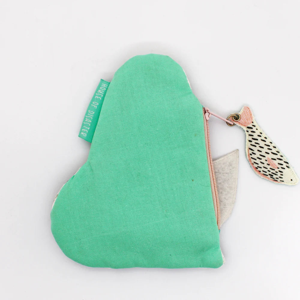 Little Arc Sequined Walrus Coin Pouch