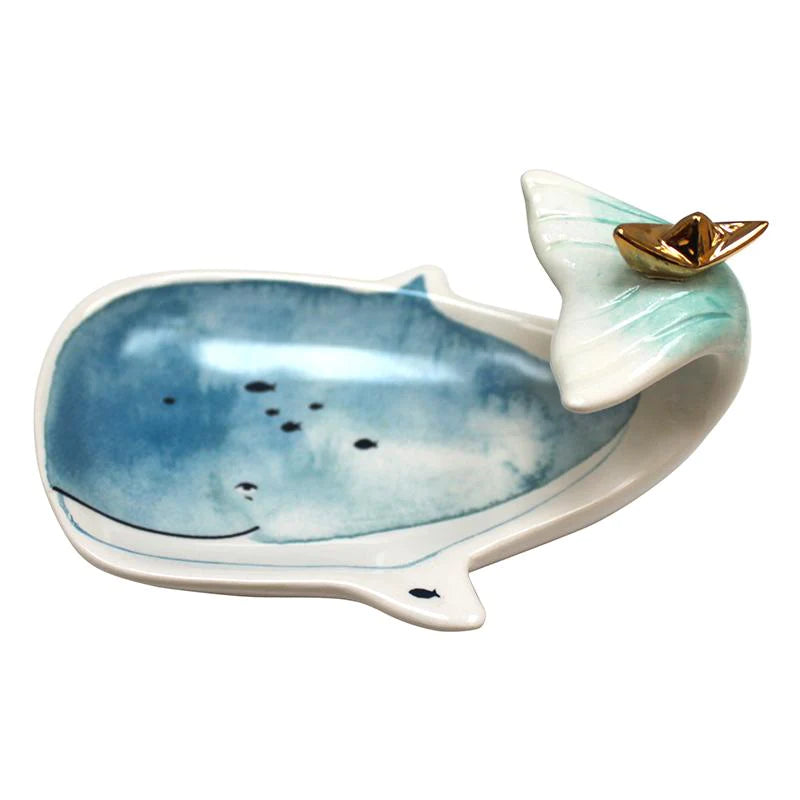 By The Sea Whale Dish and Gift Box