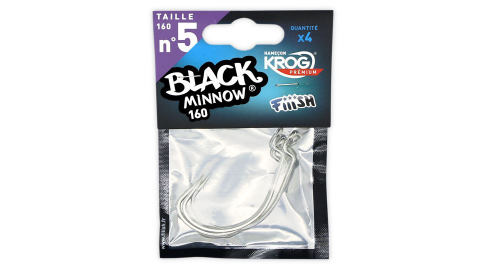 Fiiish Black Minnow - No. 5 Hooks