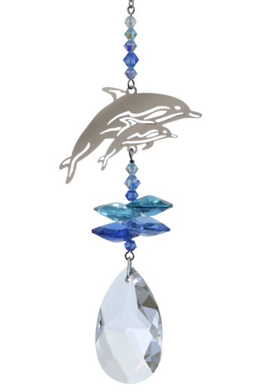 Crystal Fantasy Dolphins, Royal Blue