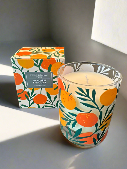 Gisela Graham Mandarin and Matcha Scented Candle