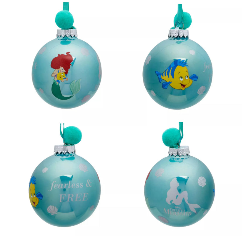 Disney’s Little Mermaid Bauble set