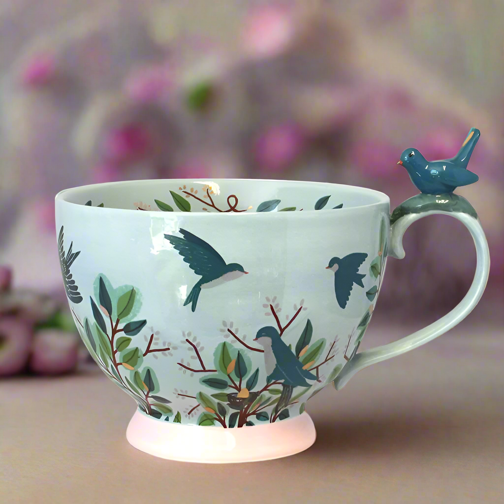 Secret Garden Bird Cup