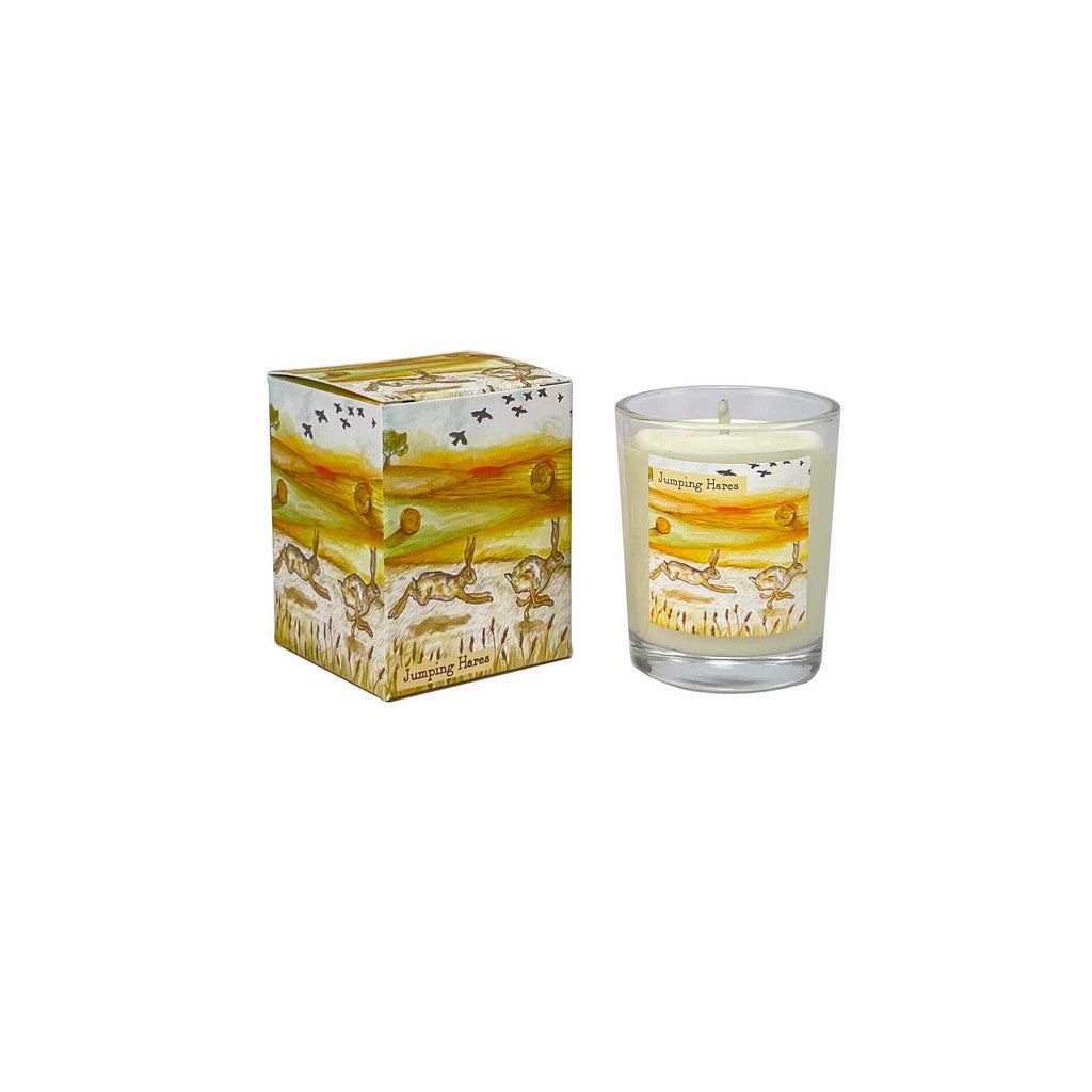 Vegan Mossy Dell Hare Candle, 9cl