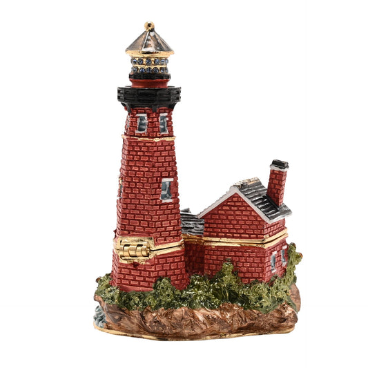 Lighthouse Treasured Trinket Box