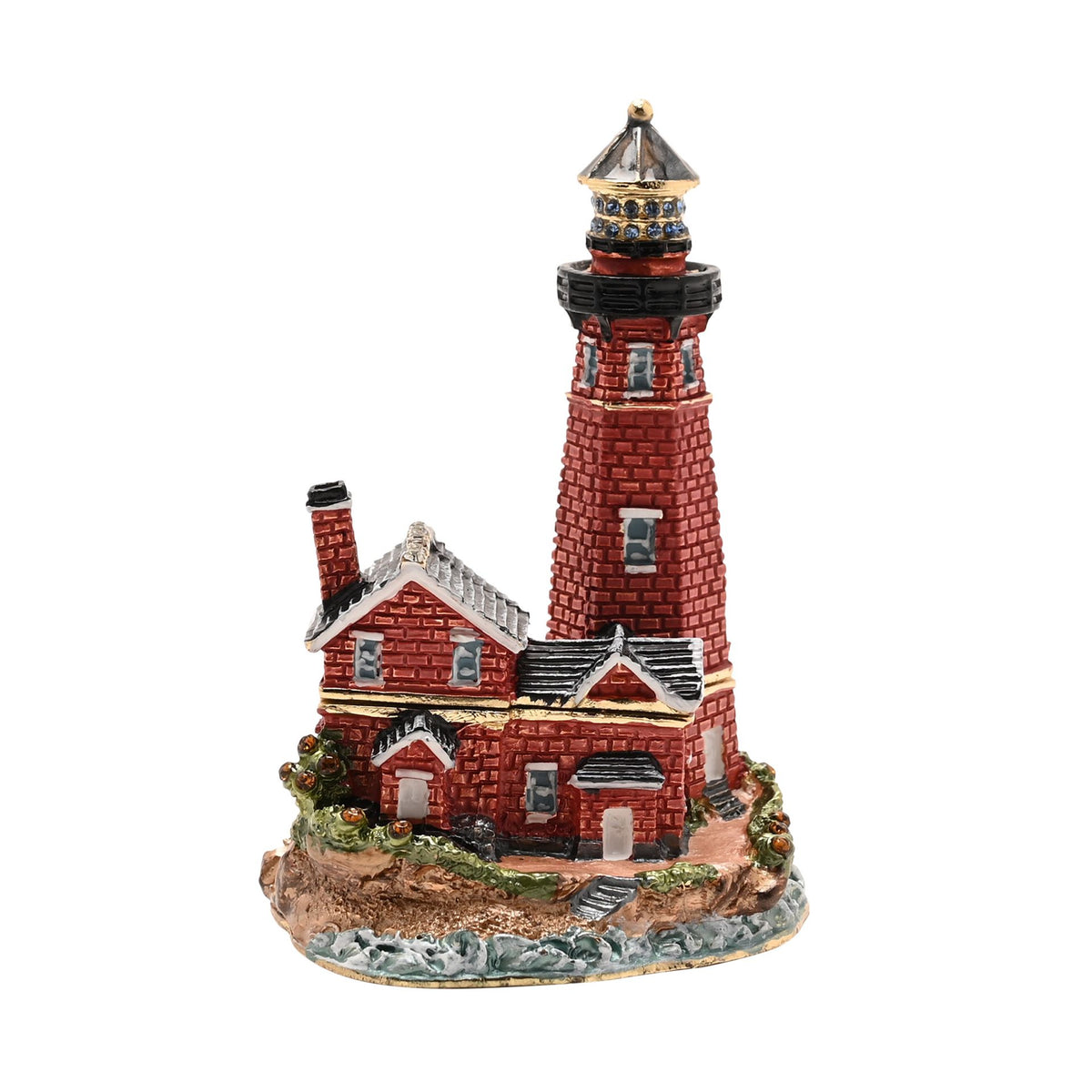 Lighthouse Treasured Trinket Box
