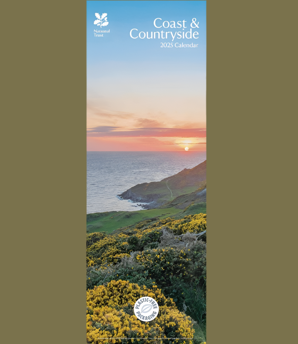 Coast and Countryside Slim Calendar 2025