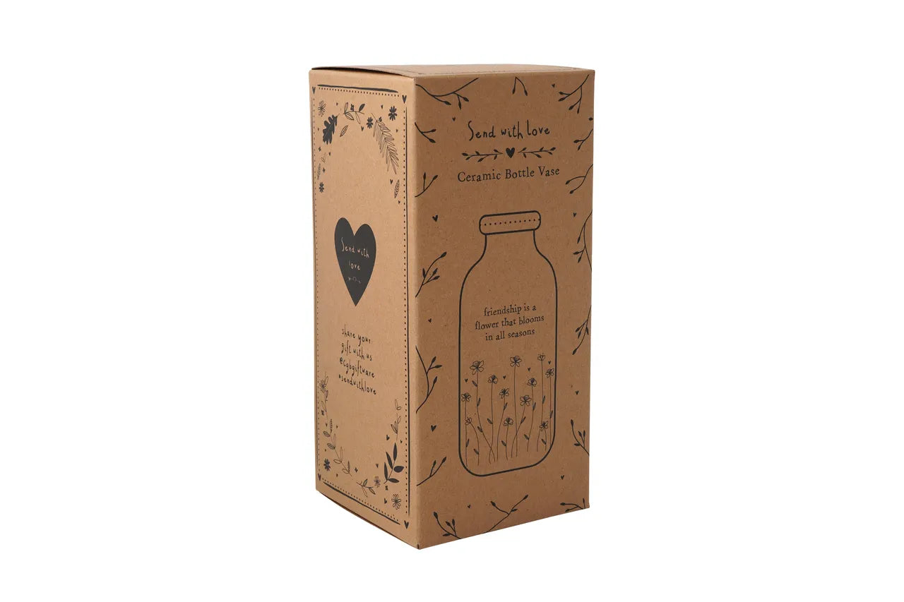 Send with Love, ‘Friendship’ Ceramic Bottle Vase