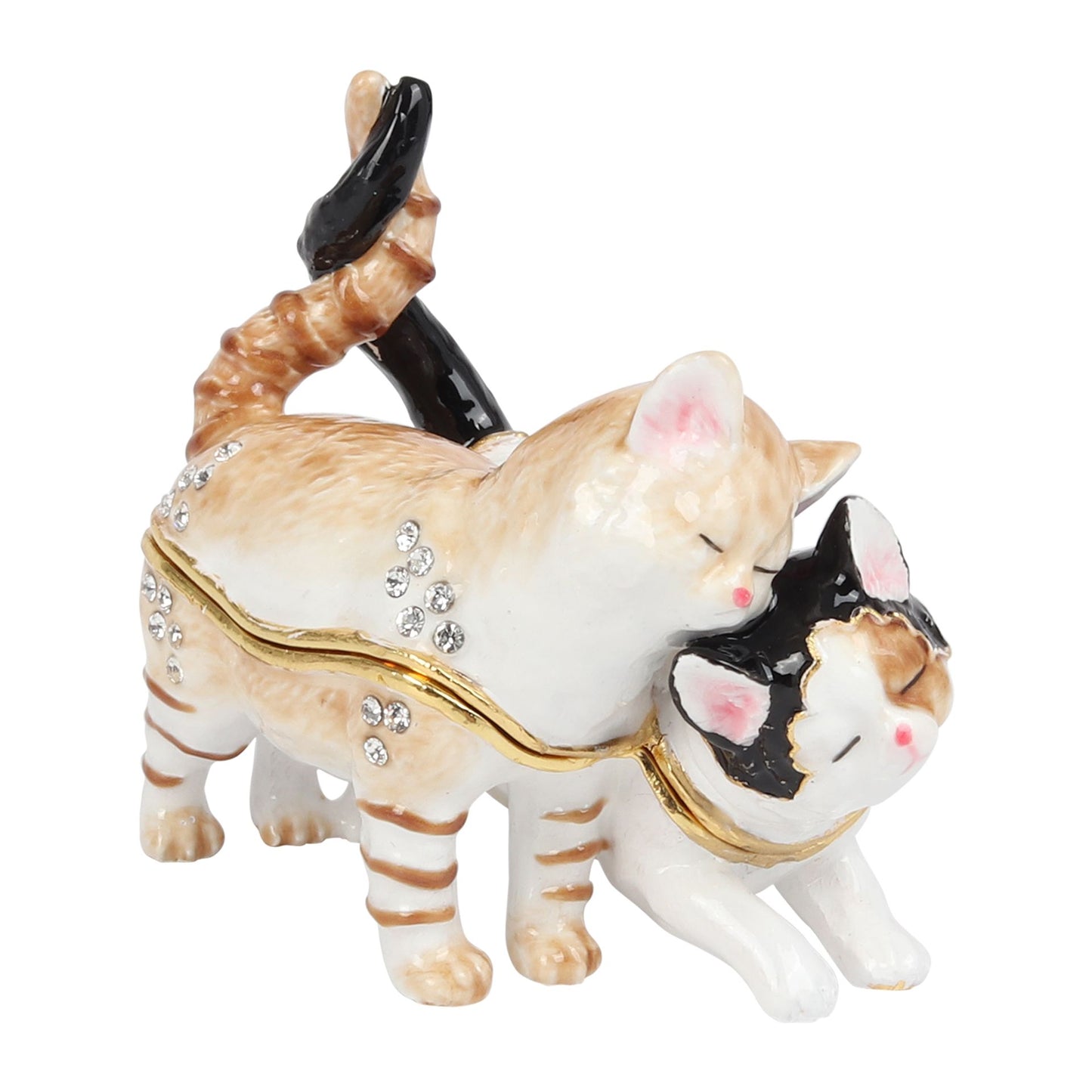 Two Cats Twisted Tails Treasured Trinket
