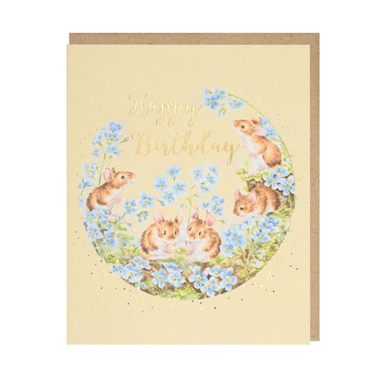 Forget me not Birthday Card