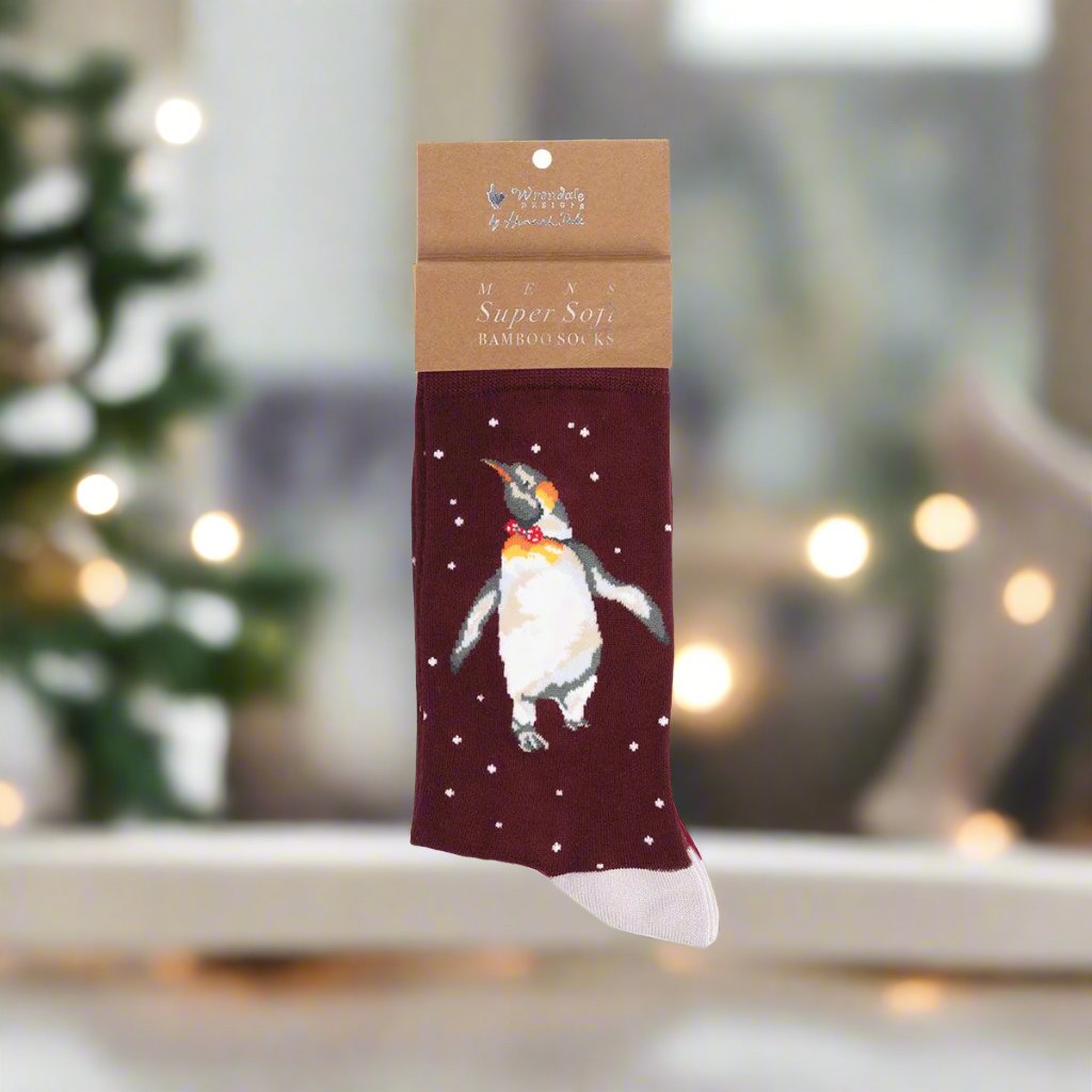 Wrendale Socks - King Penguin Large