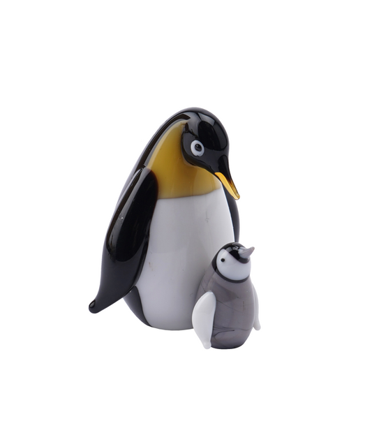 Glass Penguin and Baby