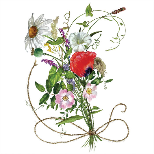 Summer Bouquet Greetings Card by Billy Showell