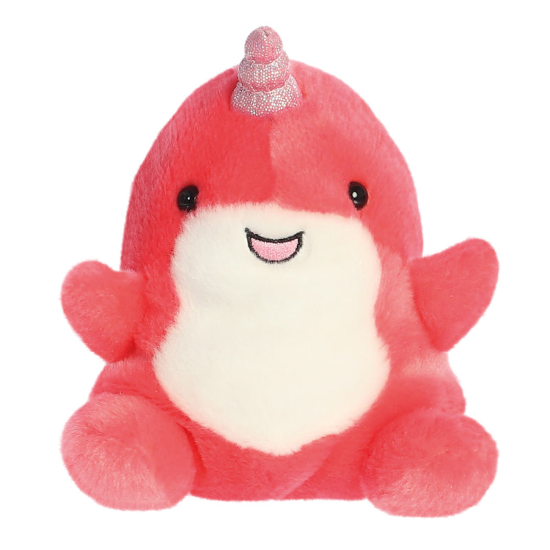 Nia Narwhal Palm Pals Soft Toy