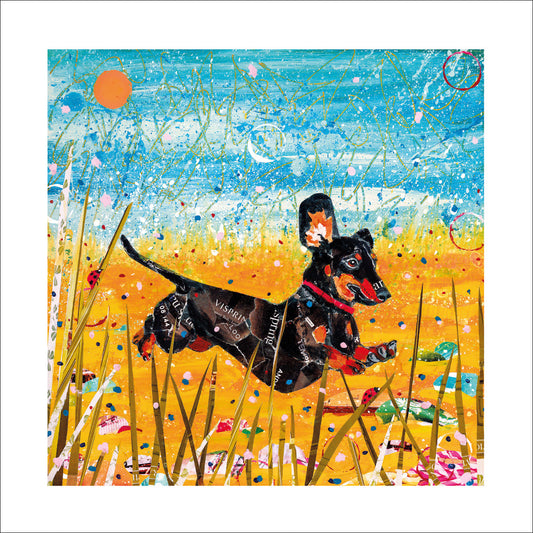 Adam James Severn Dash Greetings Card