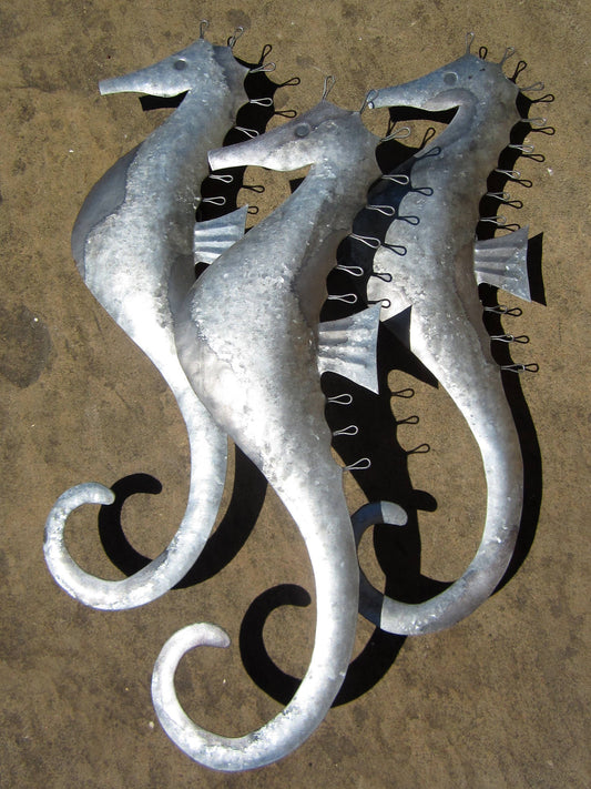 Trio Of Seahorses Wall Art