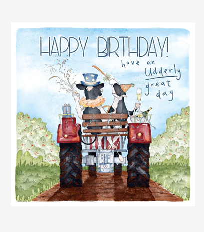 Have an Udderly Great Day Greetings Card