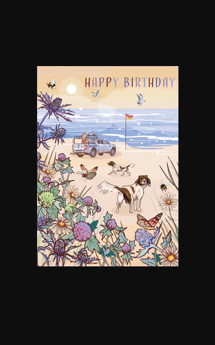 Happy Birthday (RNLI), Greetings Card
