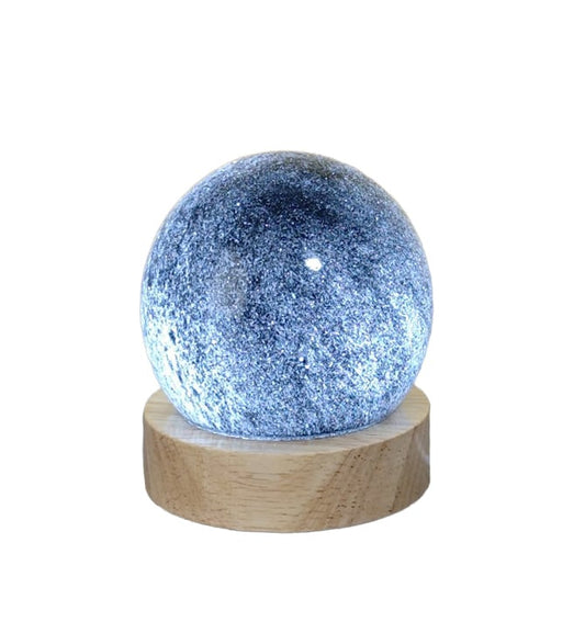 Cosmic Black Planetary Radiant Light