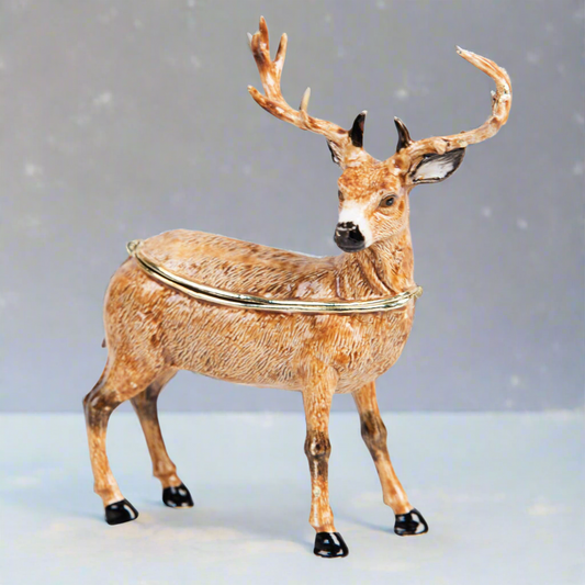 Stag Treasured Trinket Box